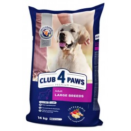 Club 4 Paws Large Breeds - Клуб 4 лапы сухой корм для собак крупных пород