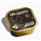 MioGatto Indoor - ламистеры для взрослых домашних кошек, без злаков (упаковка 16 штук по 100г)