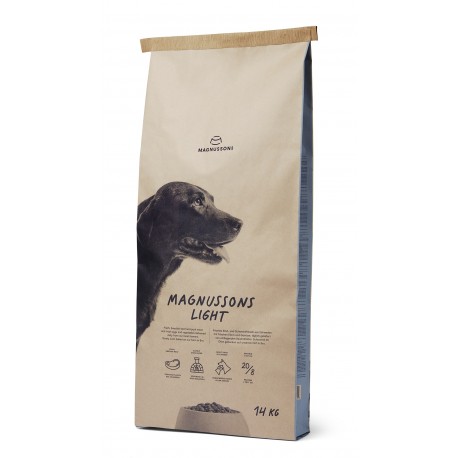 Magnussons Light - корм из свежей говядины для взрослых собак с очень низким уровнем активности