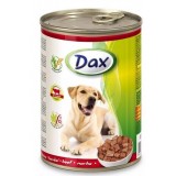 Dax for Dog - консерва для cобак с говядиной, кусочками, 1240г