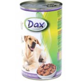 Dax for Dog - консерва для cобак с ягненком, кусочками, 1240г