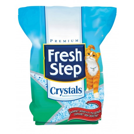 Fresh Step Crystals - наполнитель впитывающий, силикагель для кошек