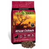 Wildborn African Outback- беззерновой корм для собак с мясом страуса, картофелем, фруктами, лекарственными травами