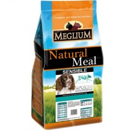 Meglium Sensible Fish & Rice - для взрослых собак всех пород с чувствительным пищеварением с рыбой