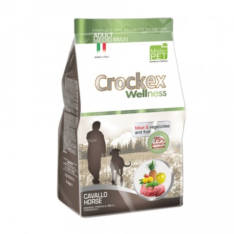 Crockex Dog Adult Medium/Maxi Horse & Rice - для собак средних и крупных пород с кониной и рисом