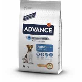 Advance Mini Adult - cухой корм для взрослых собак мелких пород с курицей и рисом