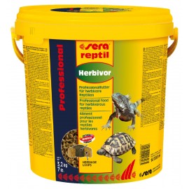 Sera Reptil Professional Herbivor - корм для растительноядных рептилий, 10 л (3,2 кг)