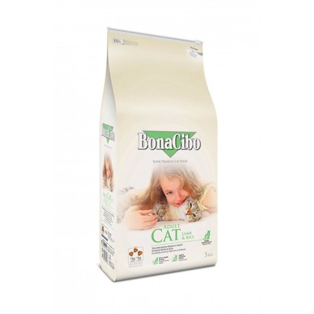 BonaCibo Adult Cat (ягненок и рис)