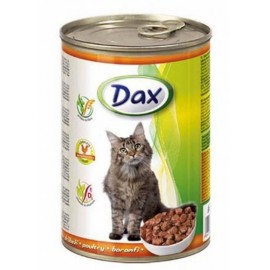 Dax for Cat - консерва для кошек с курицей, кусочками, 415г