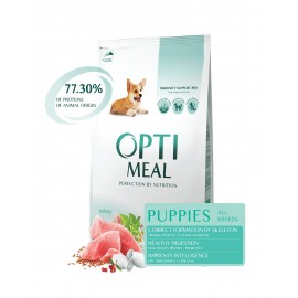 Optimeal Puppies All Breeds Turkey - сухой корм для щенков всех пород c индейкой