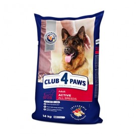 Club 4 Paws Active - сухой корм для активных собак