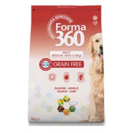 FORMA 360 Adult Medium/Maxi Grain Free Salmon&Lamb - беззерновой корм для собак средних и крупных пород с лососем и ягненком