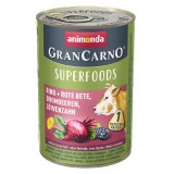 Gran Carno Superfoods (Говядина, свекла, ежевика, одуванчик) 400гр.