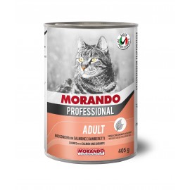 Miglior gatto Professional Shrimps/Salmon - консерва для кошек, кусочки в соусе с креветками и лососем, 405г