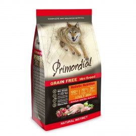 Primordial Holistic Grain-Free Adult Trout & Duck - беззерновой корм для взрослых собак всех пород с форелью и уткой