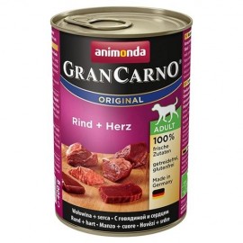 Animonda Gran Carno Fleisch Adult - с говядиной и сердцем, 400г