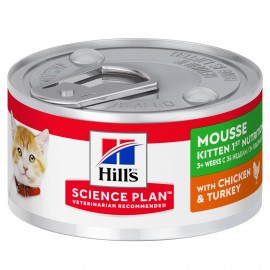 Консервы HILL'S для котят со вкусом курицы и индейки