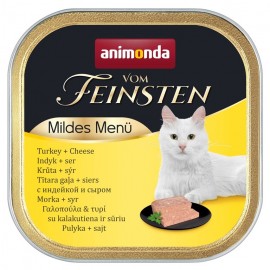 Vom Feinsten Mildes Menu for castrated cats - индейка с сыром