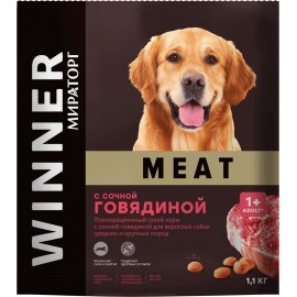 Winner Meat для собак средних и крупных пород (Говядина)