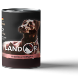 Landor Puppy All Breed Turkey and Beef (индейка с говядиной), 400 г
