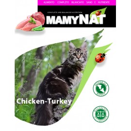 MamyNat Cat Adult Chicken-Turkey (курица, индейка, говядина, свинина)