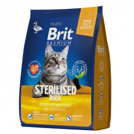 Brit Premium Cat Ault Sterilised (утка)