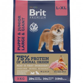 Brit Premium Dog Junior Large and Giant L+XL (курица)