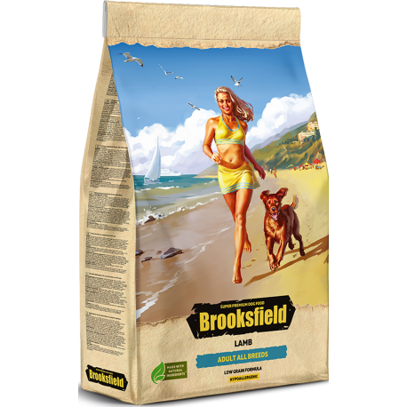 Brooksfield Low Grain Adult Dog All Breeds (ягнёнок и рис)