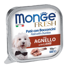 Monge Dog Fresh Lamb - паштет для собак с ягненком, 100г