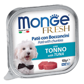 Monge Dog Fresh Tuna паштет для собак с тунцом