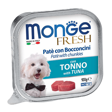 Monge Dog Fresh Tuna паштет для собак с тунцом