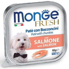 Monge Dog Fresh Salmon паштет для собак с лососем, 100г