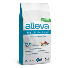 Alleva Equilibrium Adult Medium & Maxi Sensitive Fish корм для взрослых собак,средних и крупных пород (с океанической рыбой)