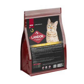 LANDOR Sterilised сухой корм для стерилизованных кошек с индейкой и уткой