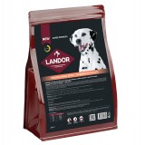 LANDOR Dog Adult Medium & Maxi Turkey & Salmon,сухой корм для взрослых собак средних и крупных пород (c индейкой и лососем)