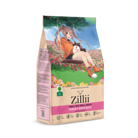 ZILLII Adult Dog Small Breed Сухой корм для взрослых собак мелких пород 800г Индейка с Уткой