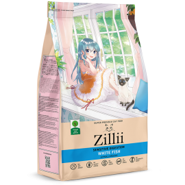 ZILLII Sensitive Digestion Cat White Fish сухой корм для кошек с чувствительным пищеварением