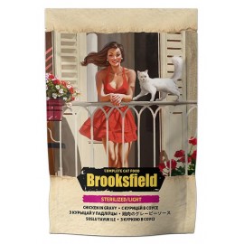 BROOKSFIELD Sterilized & Light Cat Chicken влажный корм для кошек 85г (курица в соусе) (22 шт в уп.)