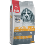 BLITZ PUPPY Chicken & Rice корм для щенков (курица и рис)