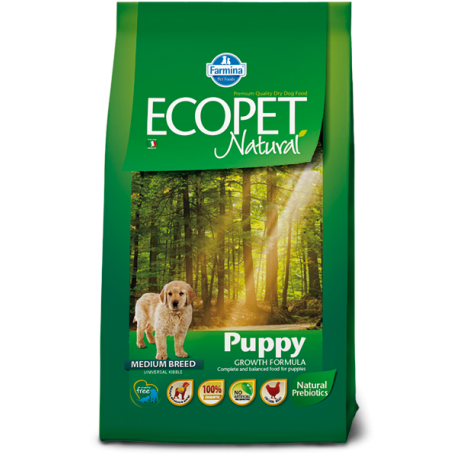 Farmina Ecopet Natural Puppy Medium сухой корм для щенков