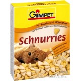 Gimpet Schnurries Витаминизированные сердечки с таурином и курицей для кошек (650шт)