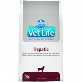 Vet Life Dog Hepatic / Диетическое питание для собак для поддержки функциональности  печени