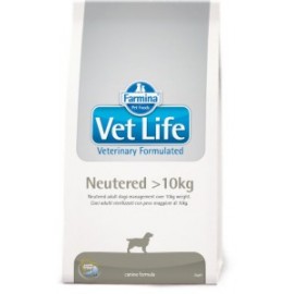 Vet Life Neutered Dog свыше 10 кг - Питание для взрослых кастрированных или стерилизованных собак весом более 10 кг