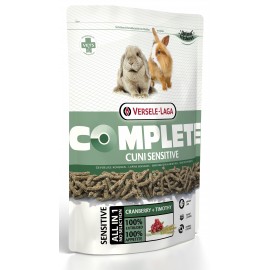 VERSELE-LAGA CUNI SENSITIVE COMPLETE - комплексный корм для кроликов с чувствительным пищеварением (упаковка 6 штук по 500г)
