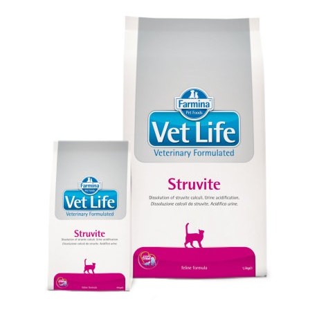 Farmina Vet Life Cat Struvite / Диетическое питание для кошек при мочекаменной болезни (струвиты) 