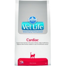Farmina Vet Life Cardiac / Диетическое питание для кошек для поддержки функции сердца при хронической сердечной недостаточности