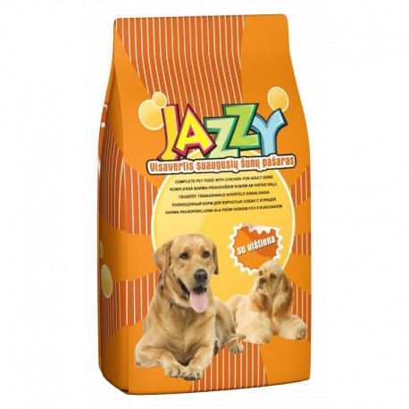 Jazzy Adult Chicken - сухой корм для взрослых собак всех пород с курицей 