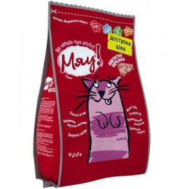 Сухой корм для кошек Мяу с печенью
