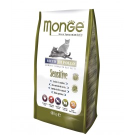Monge Cat Sensitive - сухой корм для взрослых кошек с чувствительным пищеварением с курицей