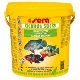 Sera Era Cichlids Sticks - основной корм в форме палочек для цихлид, 10л (2кг)